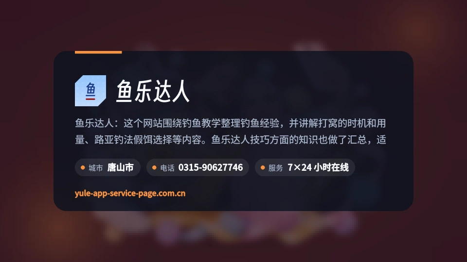 鱼乐达人印象